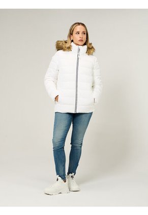 Chaqueta Blanca Acolchada Tommy Hilfiger