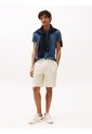 Camiseta Azul De Cuello Redondo Y Corte Extra Slim Tommy Hilfiger de Tommy Hilfiger