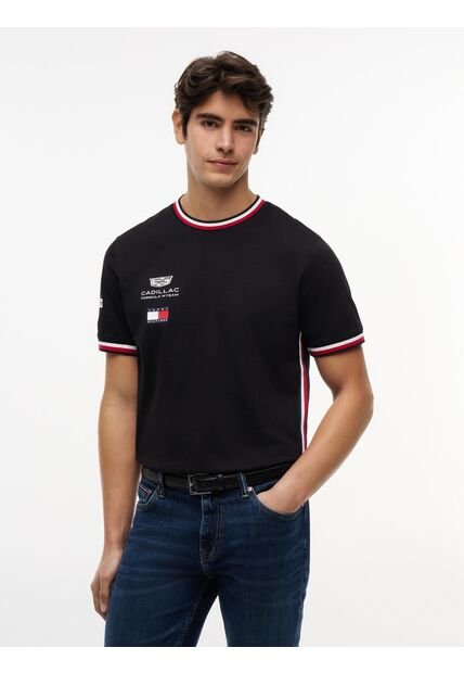 Camiseta Negra TH X Cadillac Fórmula 1® Team Tommy Hilfiger