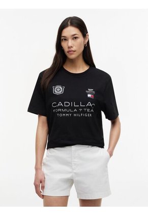 Camiseta Negra TH X Cadillac Formula 1® Team Tommy Hilfiger