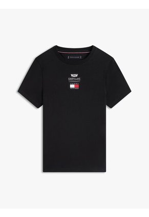 Camiseta Negra Entallada TH X Cadillac Formula 1® Team Tommy Hilfiger