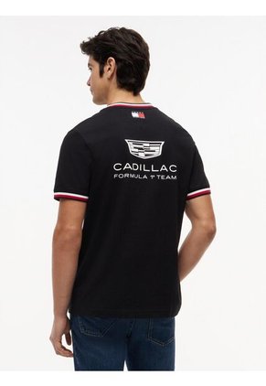 Camiseta Negra TH X Cadillac Fórmula 1® Team Tommy Hilfiger