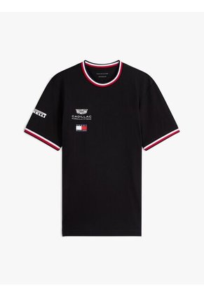 Camiseta Negra TH X Cadillac Fórmula 1® Team Tommy Hilfiger