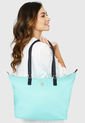 Bolso Verde Aguamarina-Negro Tommy Hilfiger de Tommy Hilfiger