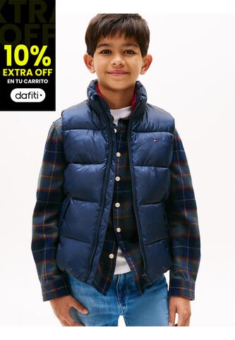 Chaleco Azul Essential Acolchado Tommy Hilfiger Tommy Hilfiger