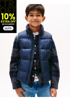 Chaleco Azul Essential Acolchado Tommy Hilfiger