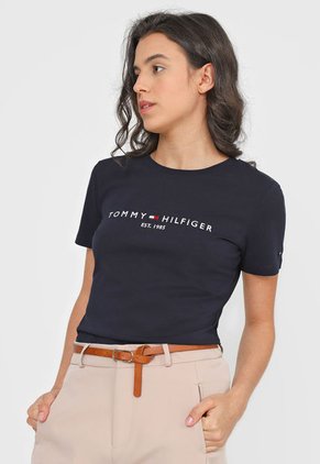 Camiseta Azul Tommy Hilfiger