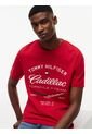 Camiseta Roja Varsity TH X Cadillac Formula 1® Team Tommy Hilfiger de Tommy Hilfiger