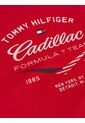 Camiseta Roja Varsity TH X Cadillac Formula 1® Team Tommy Hilfiger de Tommy Hilfiger
