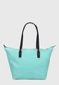 Bolso Verde Aguamarina-Negro Tommy Hilfiger de Tommy Hilfiger