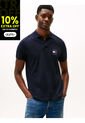 Polo Azul De Corte Regular Con Logo Gráfico Tommy Hilfiger de Tommy Hilfiger
