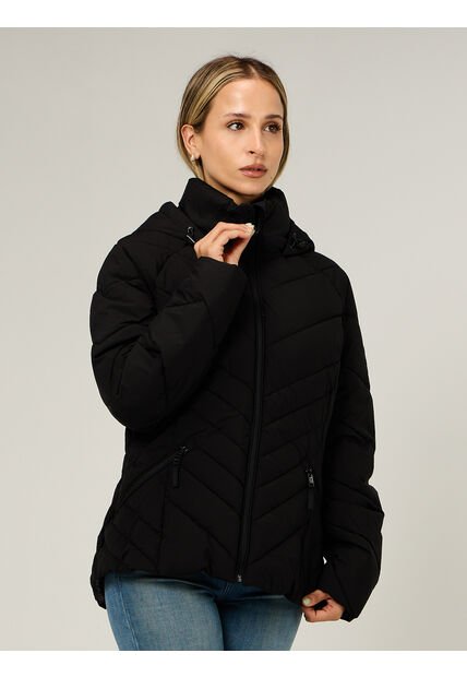 Chaqueta Negra Ligera Acolchada Tommy Hilfiger