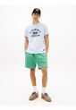 Camiseta Celeste De Punto Con Cuello Redondo Tommy Jeans de Tommy Hilfiger