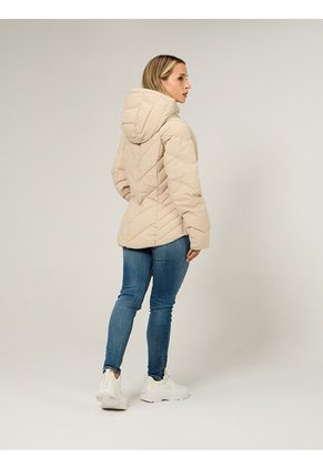 Chaqueta Beige Ligera Acolchada Tommy Hilfiger