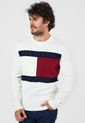 Buzo Marfil-Azul-Vinotinto Tommy Hilfiger de Tommy Hilfiger