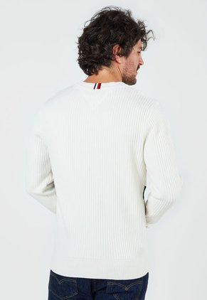 Buzo Marfil-Azul-Vinotinto Tommy Hilfiger