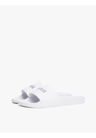 Sandalias Blanco Con Logo En Relieve Tommy Hilfiger Tommy Hilfiger