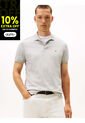 Polo Gris De Punto Interlock De Corte Regular Tommy Hilfiger de Tommy Hilfiger