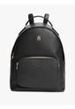 Morral Negro Con Monogramas TH En Bajo Relieve Tommy Hilfiger de Tommy Hilfiger
