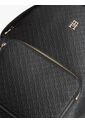 Morral Negro Con Monogramas TH En Bajo Relieve Tommy Hilfiger de Tommy Hilfiger