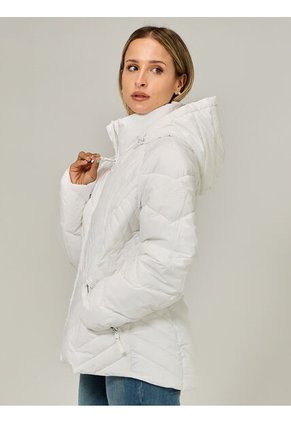 Chaqueta Blanca Ligera Acolchada Tommy Hilfiger