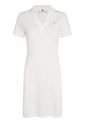 Vestido Blanco Tipo Polo Con Cuello En V Abierto Tommy Hilfiger de Tommy Hilfiger
