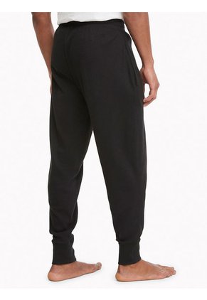 Jogger Térmico Con Cordón Hombre Negro Tommy Hilfiger
