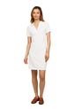 Vestido Blanco Tipo Polo Con Cuello En V Abierto Tommy Hilfiger de Tommy Hilfiger