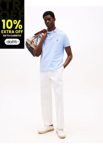 Polo Con Logo De Monograma TH Tommy Hilfiger Tommy Hilfiger