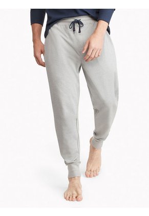 Jogger Térmico Con Cordón Hombre Gris Tommy Hilfiger