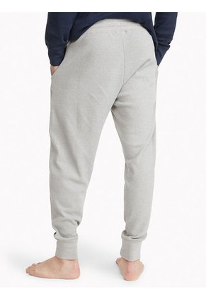 Jogger Térmico Con Cordón Hombre Gris Tommy Hilfiger