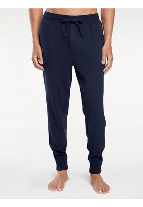 Jogger Térmico Con Cordón Hombre Azul Tommy Hilfiger