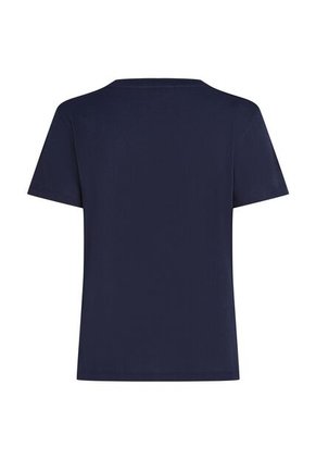 Camiseta Azul Manga Corta Con Logo De Perro Tommy Hilfiger