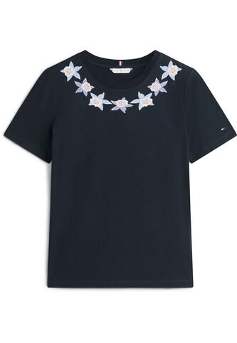 Camiseta Azul Con Logo Gráfico De Corte Regular Tommy Hilfiger Tommy Hilfiger