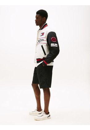 Bermudas Negro Con Logo Colección APXGP Tommy Hilfiger