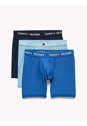Pack Azul De 3 Boxer TH Micro Tommy Hilfiger