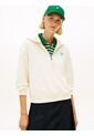 Saco Blanco Con Cierre De Media Cremallera Con Logo Script Tommy Hilfiger de Tommy Hilfiger