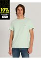 Camiseta Verde Essential Con Logo Tommy Hilfiger de Tommy Hilfiger
