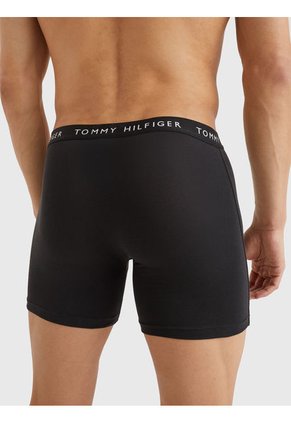 Pack De 3 Boxer Brief Ajustados De Algodón Tommy Hilfiger