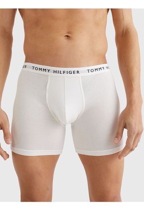 Pack De 3 Boxer Brief Ajustados En Algodón Tommy Hilfiger