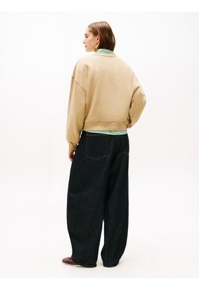 Saco Café Con Logo Corp Moderno Tommy Hilfiger