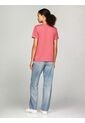 Camiseta Rosada De Cuello Redondo Con Logo Tommy Hilfiger de Tommy Hilfiger