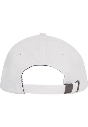 Gorra De Béisbol Texturizada Con Monograma Hombre Blanco Tommy Hilfiger