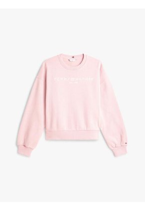 Saco Rosado Con Logo Corp Moderno Tommy Hilfiger