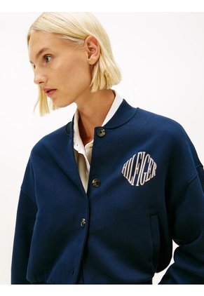 Chaqueta Azul Varsity Fleece Bomber Tommy Hilfiger