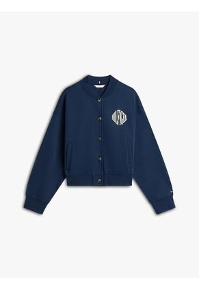 Chaqueta Azul Varsity Fleece Bomber Tommy Hilfiger