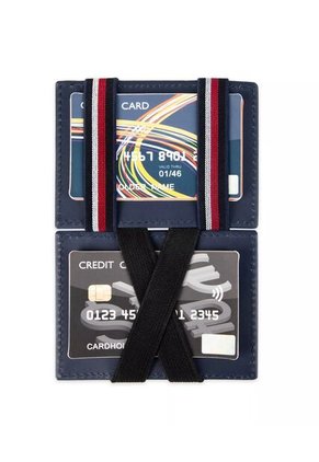 Tarjetero Negro Tommy Hilfiger Magic Tommy Hilfiger