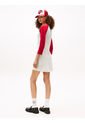 Minivestido Multicolor Tommy Girl De Corte Slim Tommy Jeans de Tommy Hilfiger