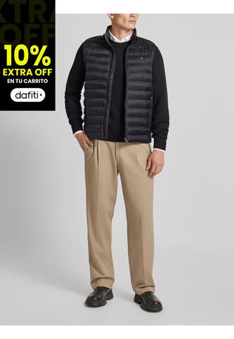 Chaleco Negro Packable Tommy Hilfiger Tommy Hilfiger