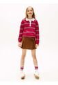 Polo Rojo Varsity De Manga Larga Tommy Hilfiger de Tommy Hilfiger